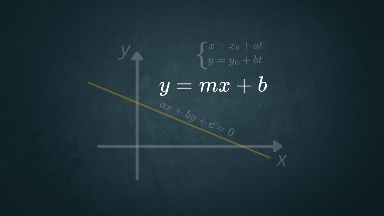 Equation of a Line_Slope-Intercept, General, and Parametric Form