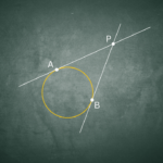 Tangent to the circle: equation, points of tangency and lines from an external point