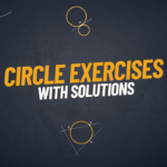 circle exercises solved